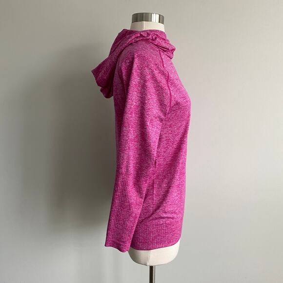 The North Face Go Seamless Pullover Hoodie Long Sleeve Pink M - Picture 6 of 12